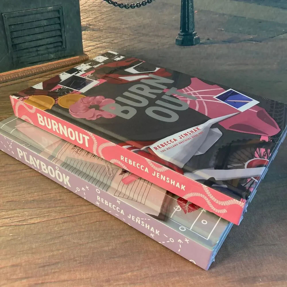 Eternal Embers Book Box Burnout/Playbook by Rebecca Jenshak SEALED w/Extras